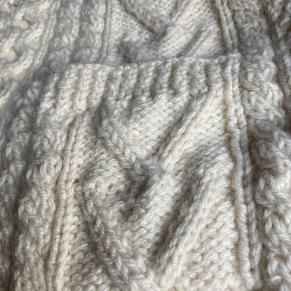 Vintage 100% Wool Cardigan Vest! Handmade in Ireland! - Picture 5 of 5